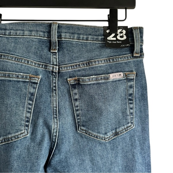 Joe's Jeans Petra High-Rise Flare Denim Jeans 28 Blue Stretch - Picture 6 of 7